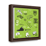 Square Framed Premium Gallery Wrap Canvas