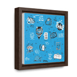 Square Framed Premium Gallery Wrap Canvas