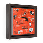 Season 1 AREK BA Sketchnote square framed gallery wrap canvas